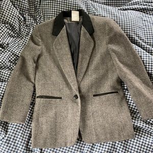 Vintage tweed slouchy blazer (80s)